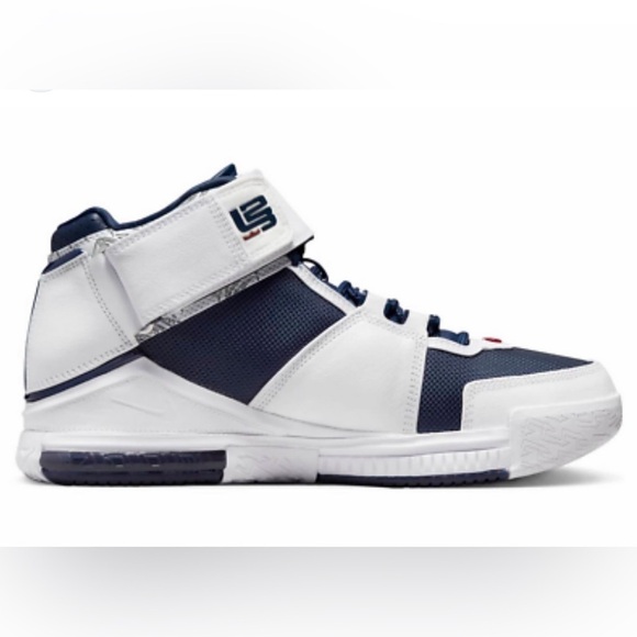 Nike Zoom Lebron 2 USA retro high top basketball sneakers size 9 - Picture 1 of 11